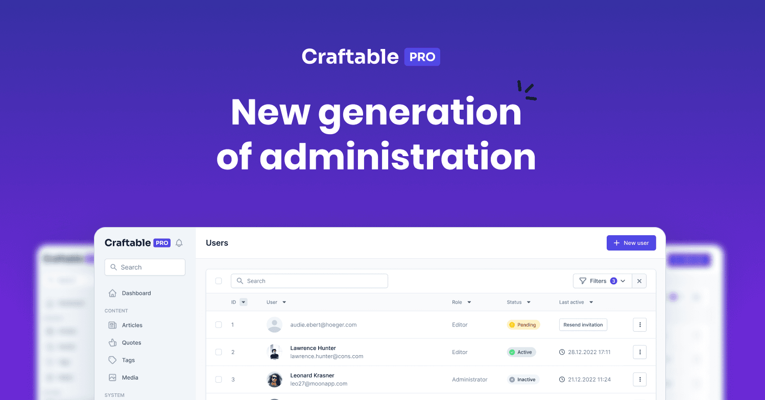 Craftable PRO