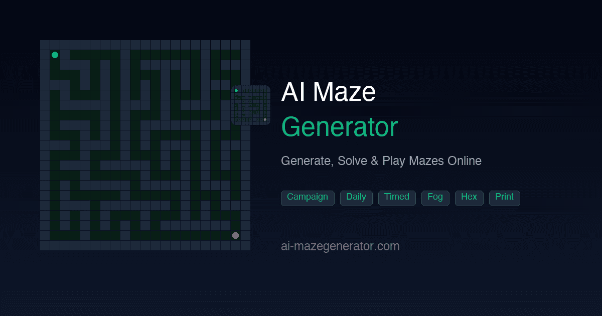 AI Maze generator