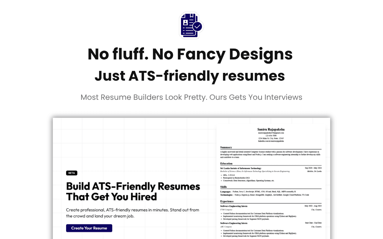 ATSResumeGenerator