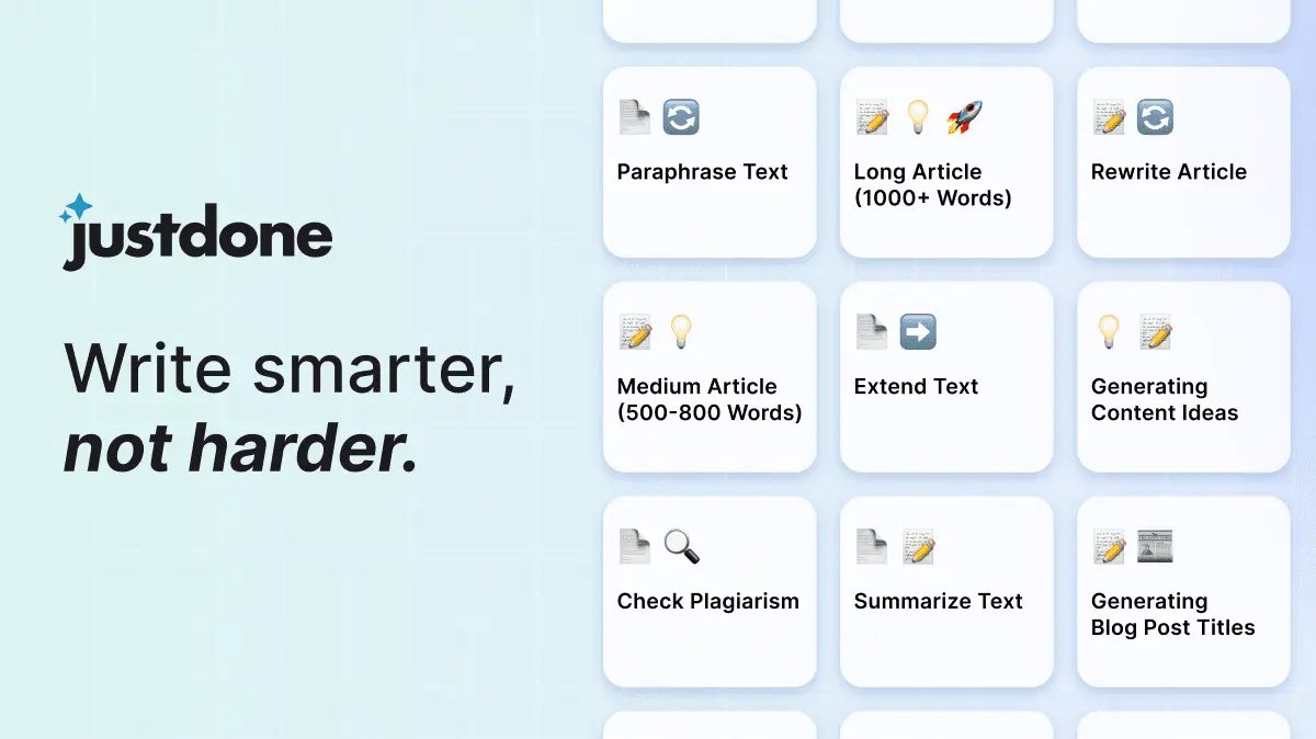 Justdone AI Detector