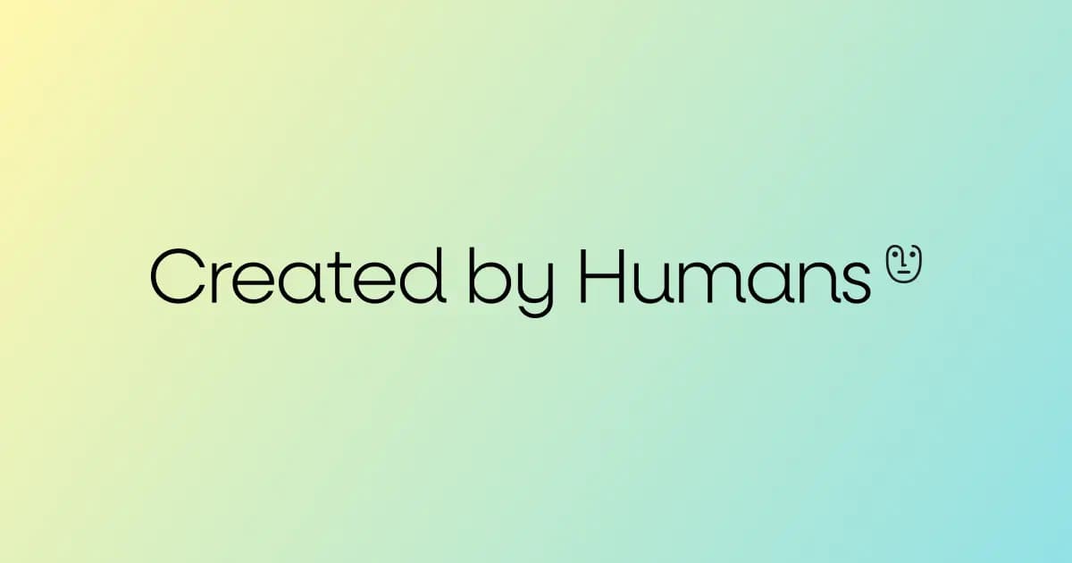 Created by Humans