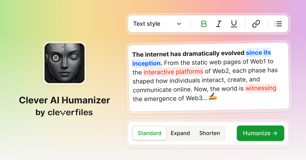 Clever AI HumanizerVerified