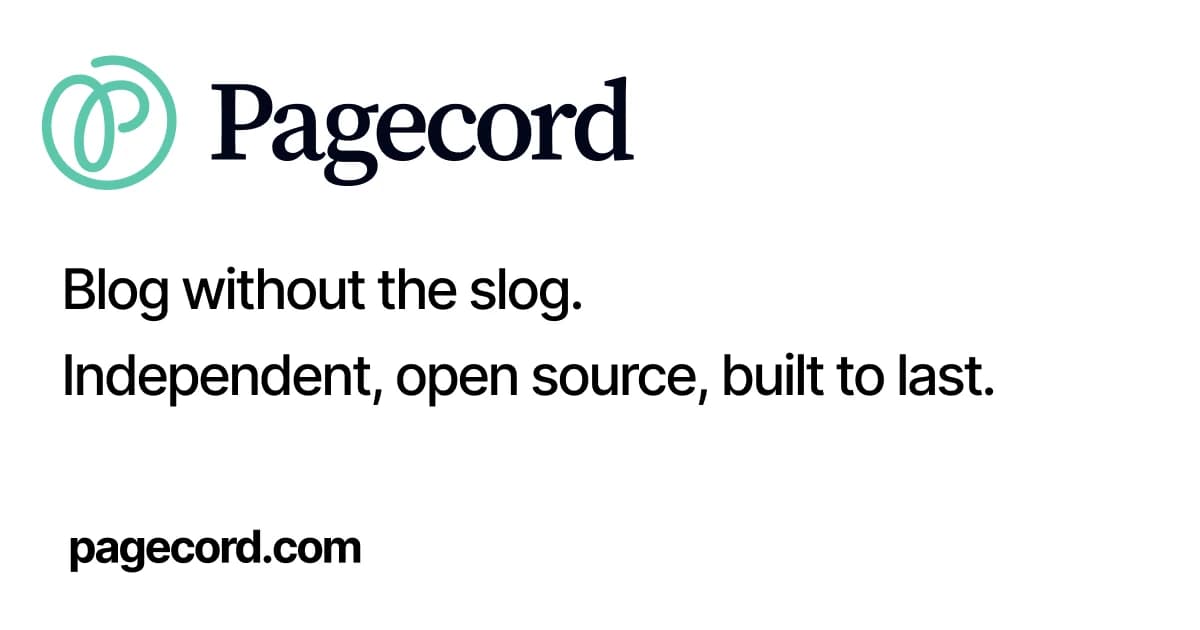 Pagecord 3.0