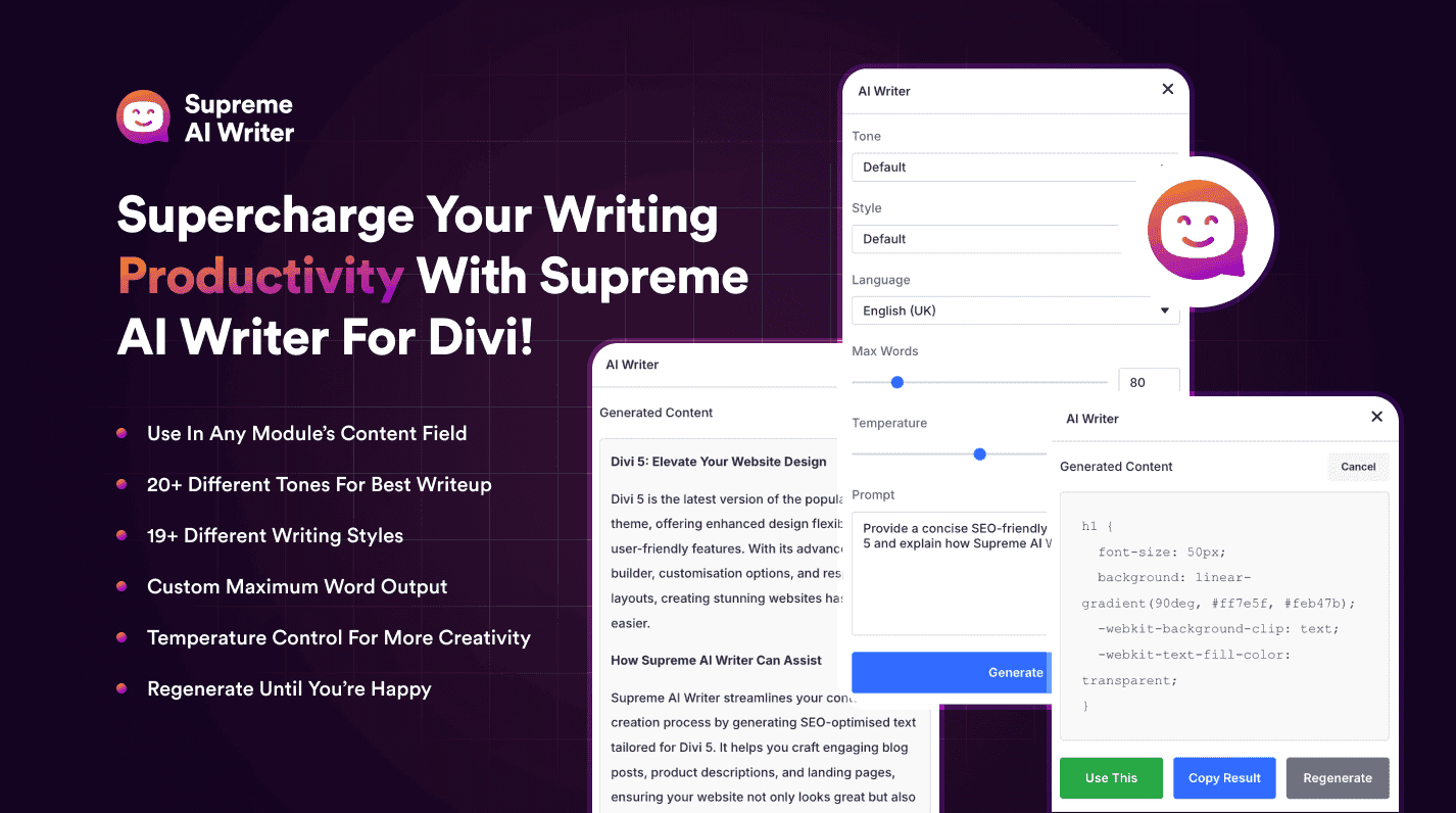 Supreme AI Writer