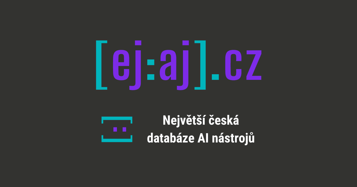 AI [Ej:Aj] - NejvěTší čEská DatabáZe AI NáStrojů