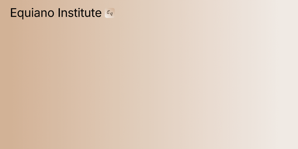 Equiano Institute