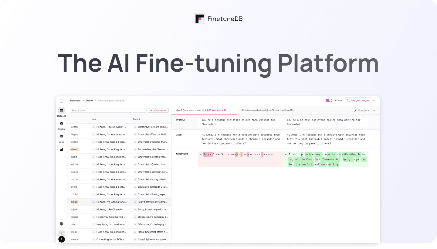 FinetuneDB