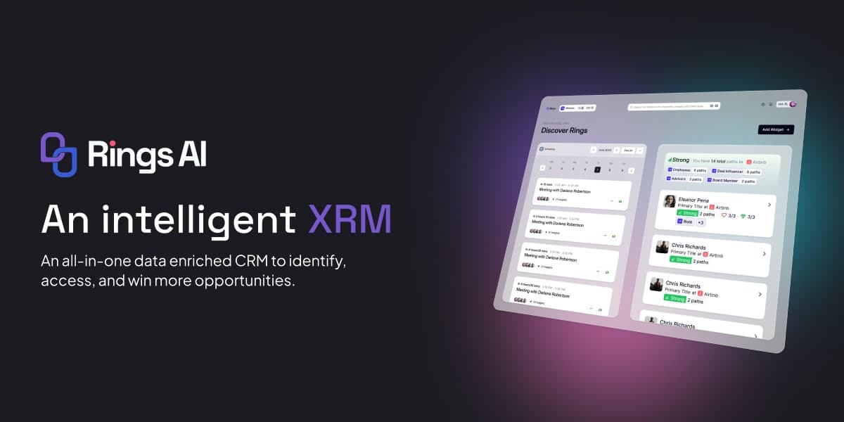 Rings AI CRM and XRM