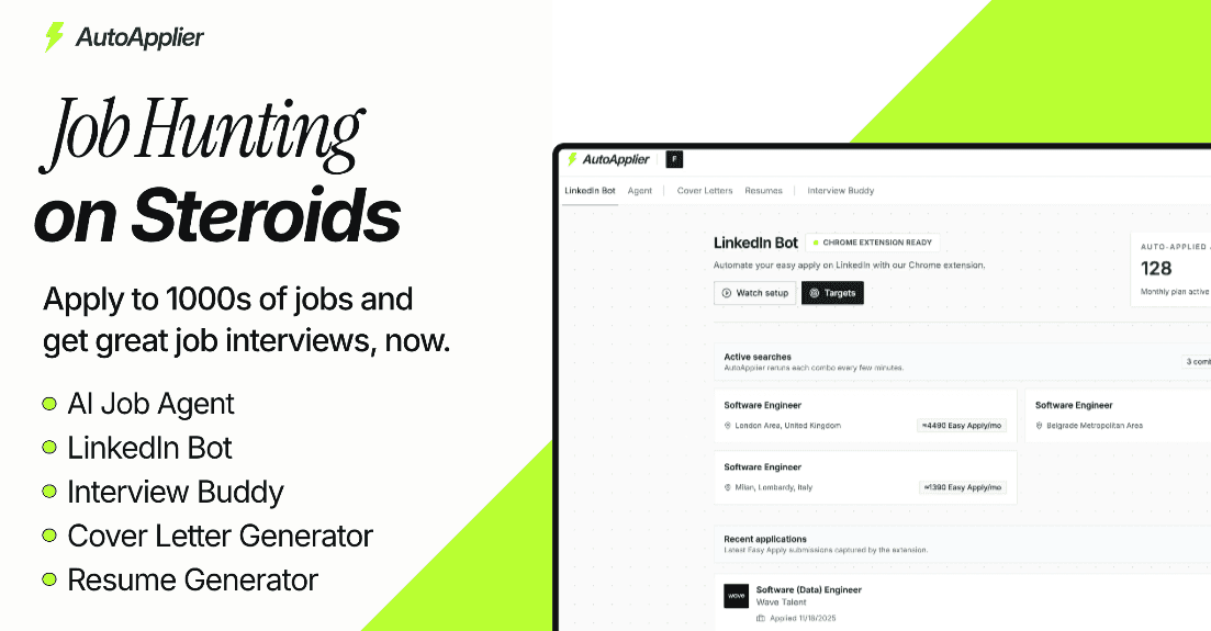 AutoApplier AI Job Agent