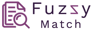 Fuzzy match