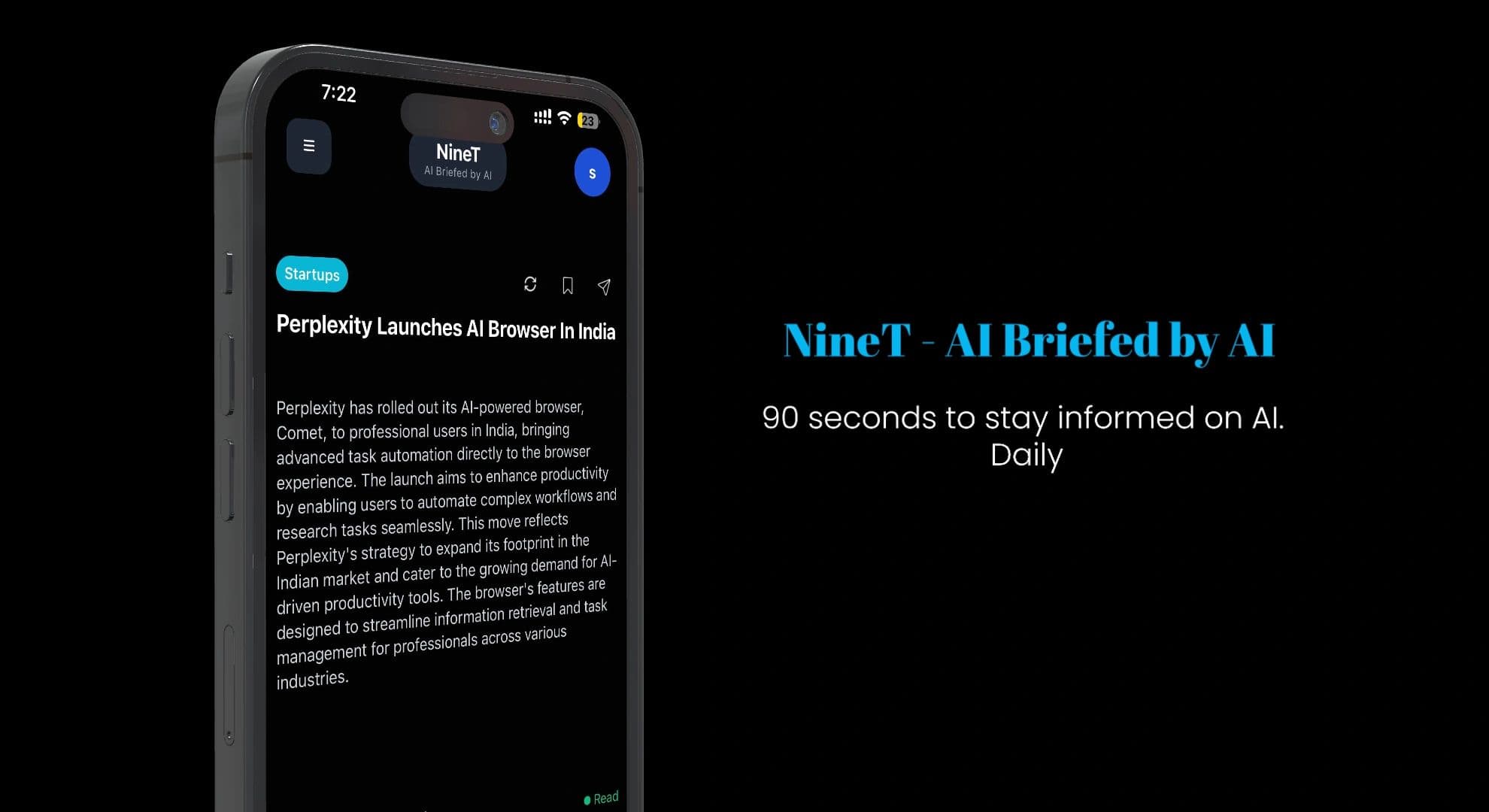 NineT - AI Briefed by AI