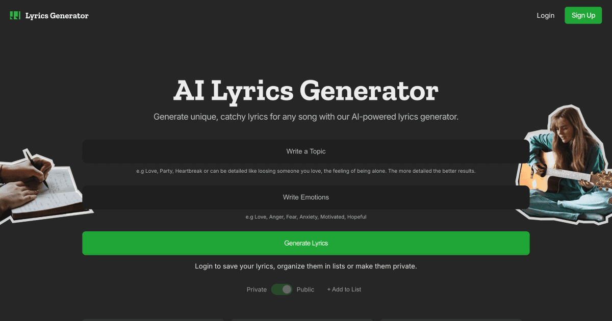 LyricsGenerator.com