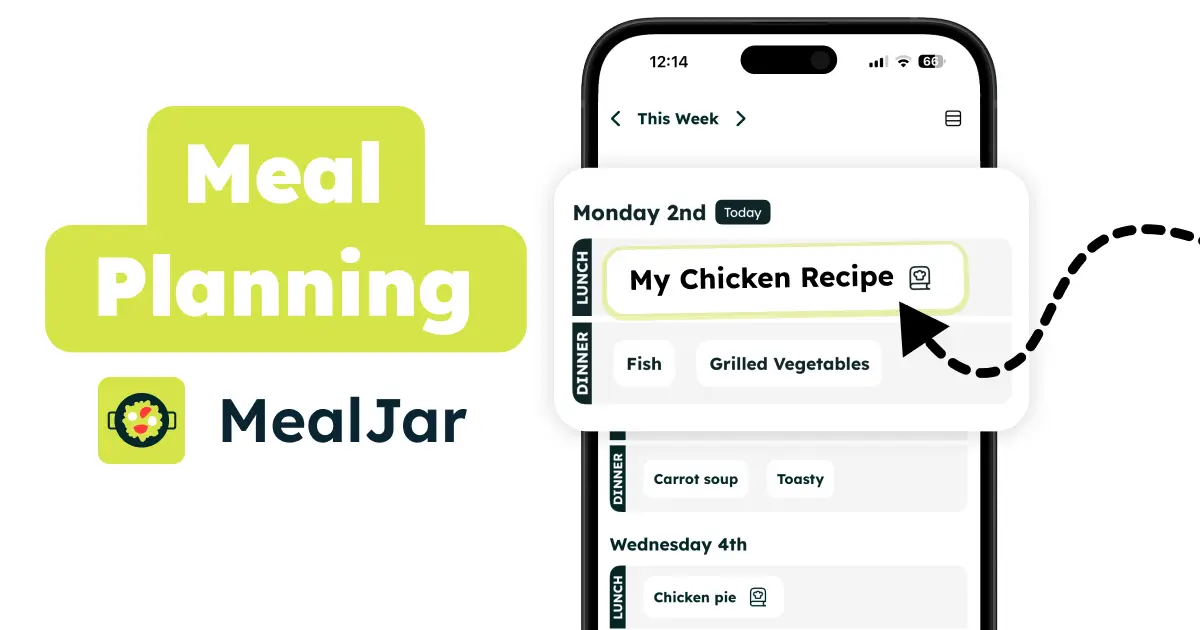 MealJar: Meal Planner for Busy Families