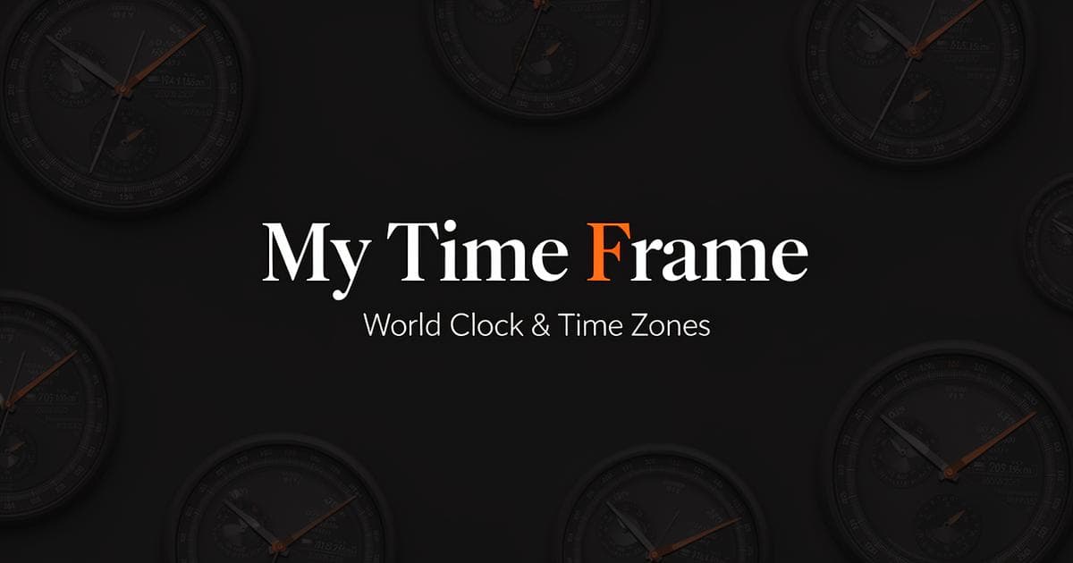 My Time Frame