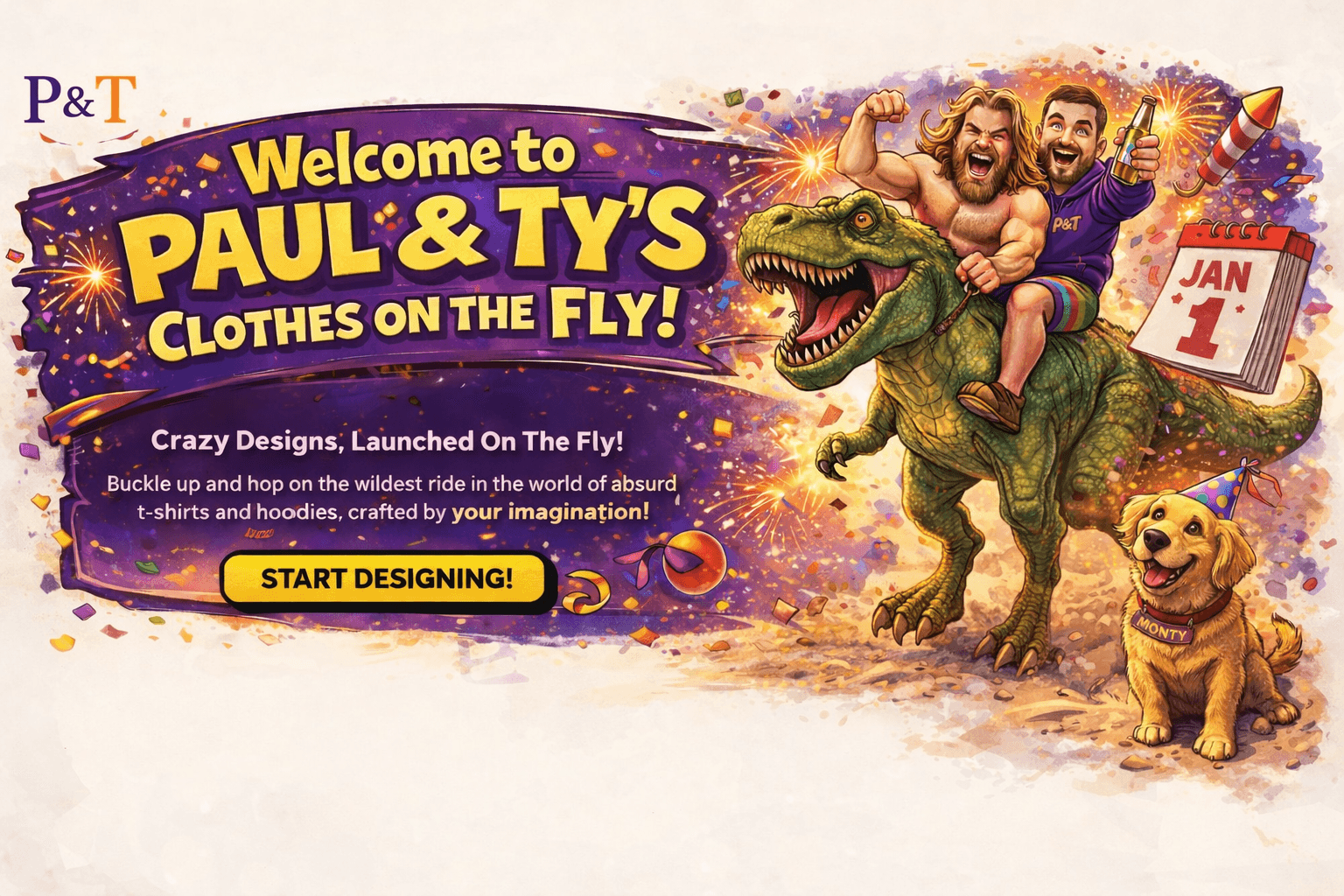 Paul & Ty's Clothes on the Fly