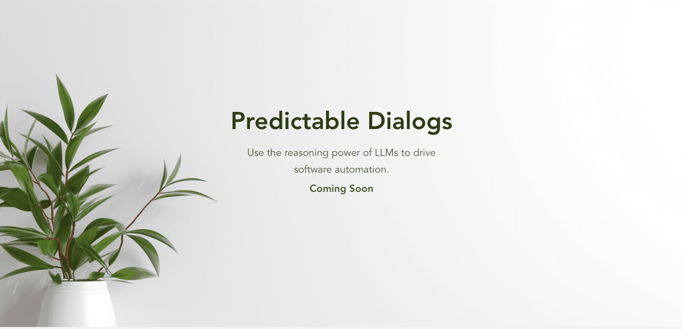 Predictable Dialogs