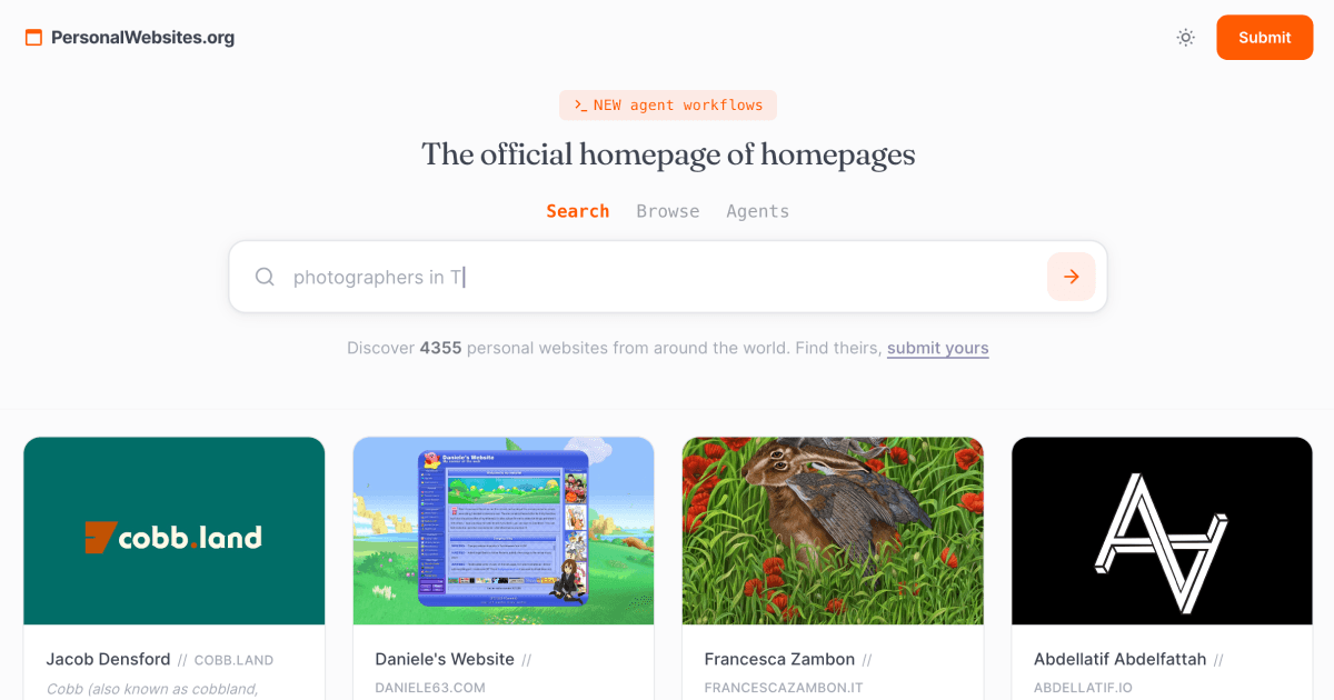 Personalwebsites.org