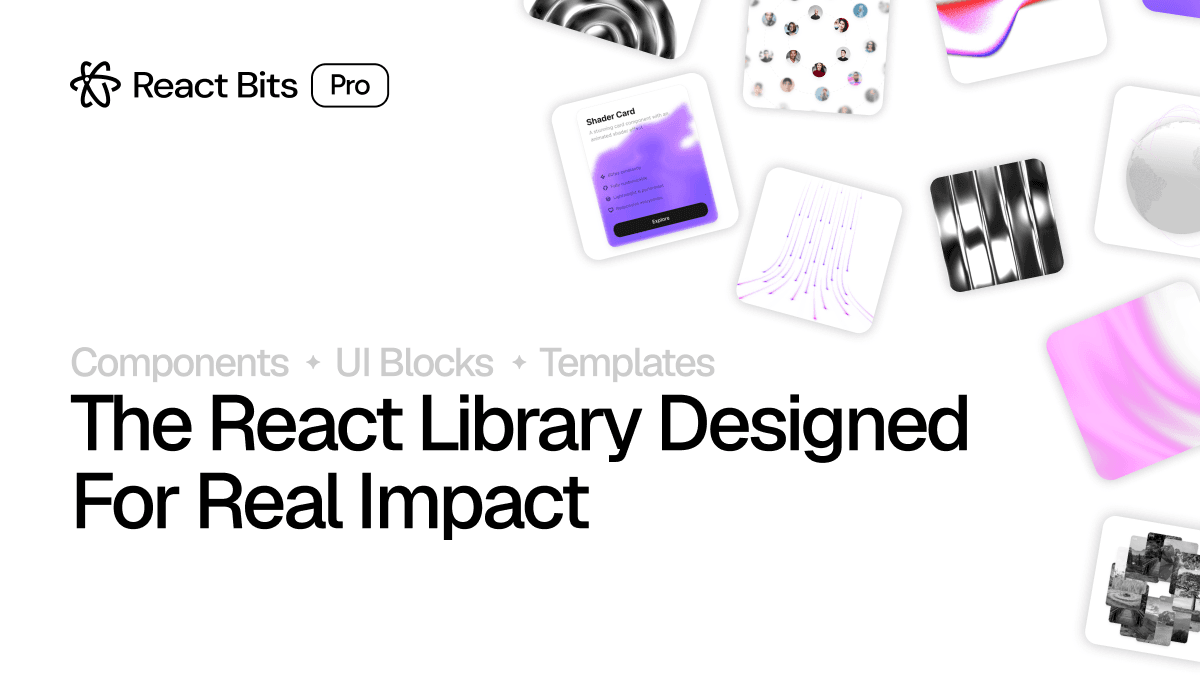 React Bits Pro