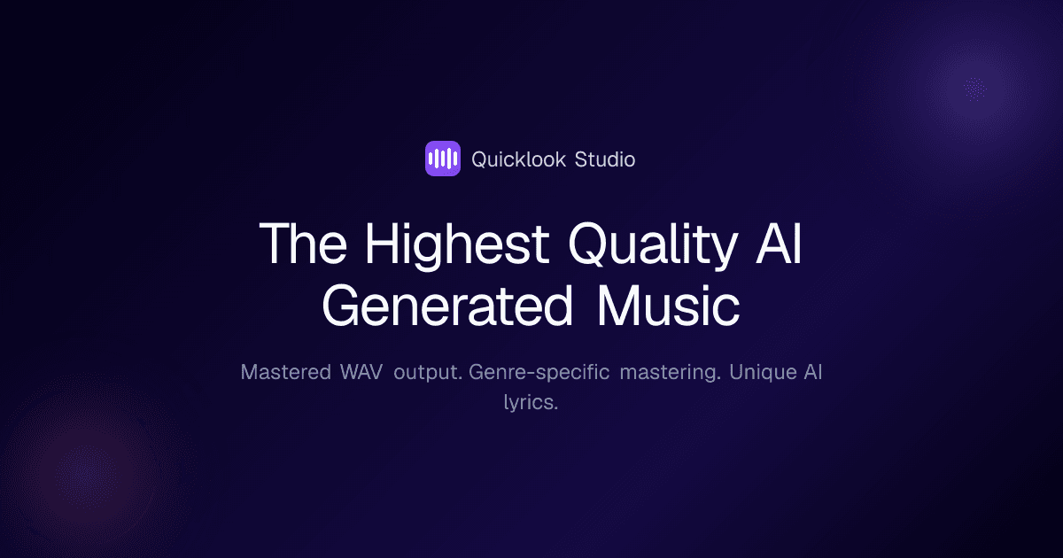 Quicklook Studio