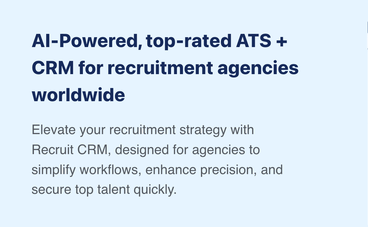 Recruit CRM V3.1.83