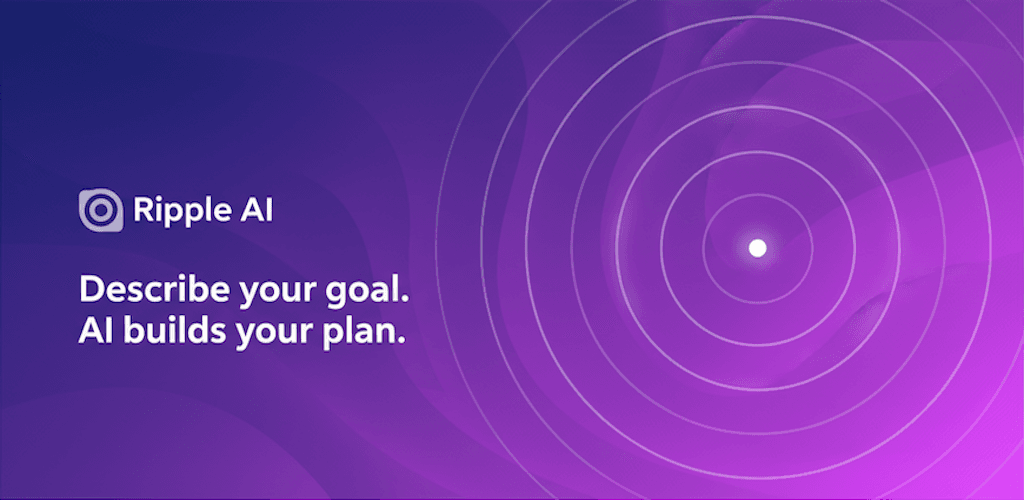 RippleAI - Goal to daily habits