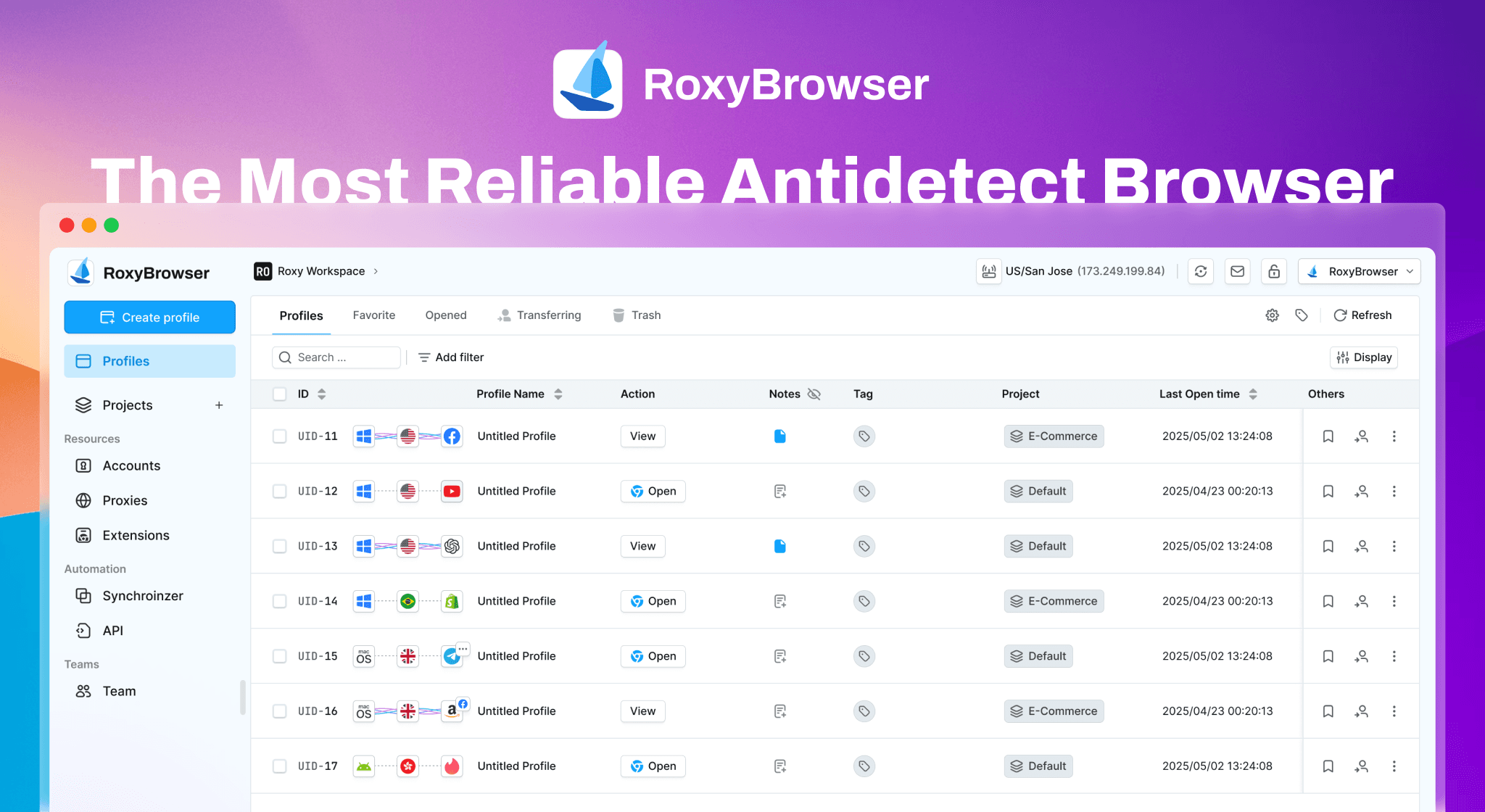 RoxyBrowser