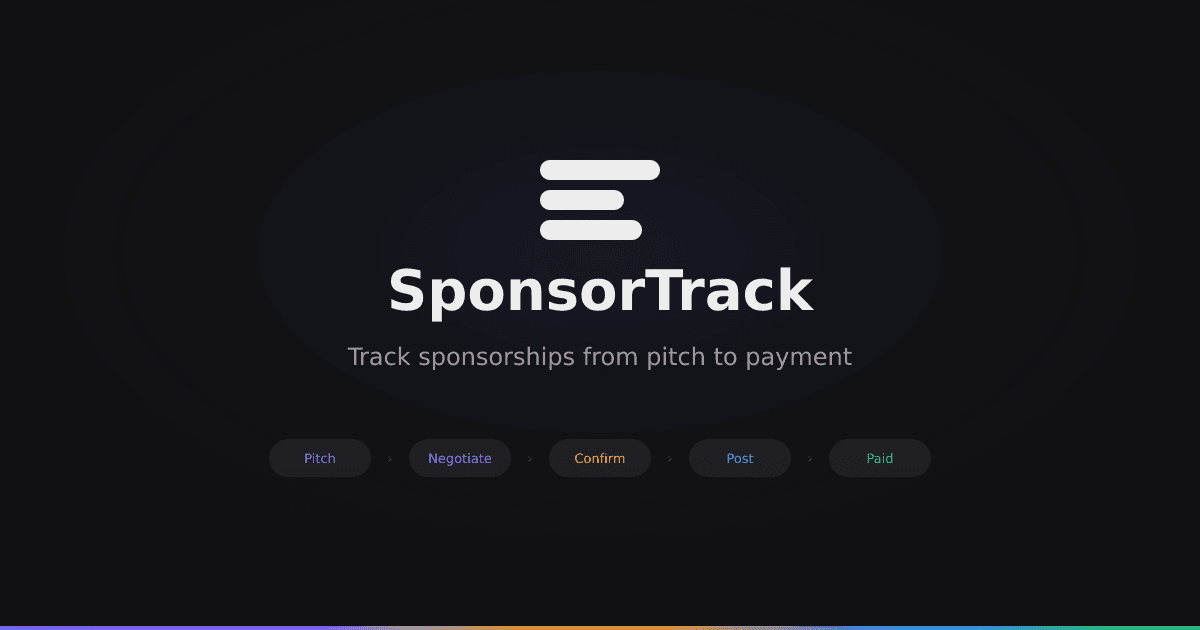 SponsorTrack