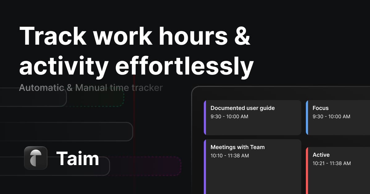 Taim App