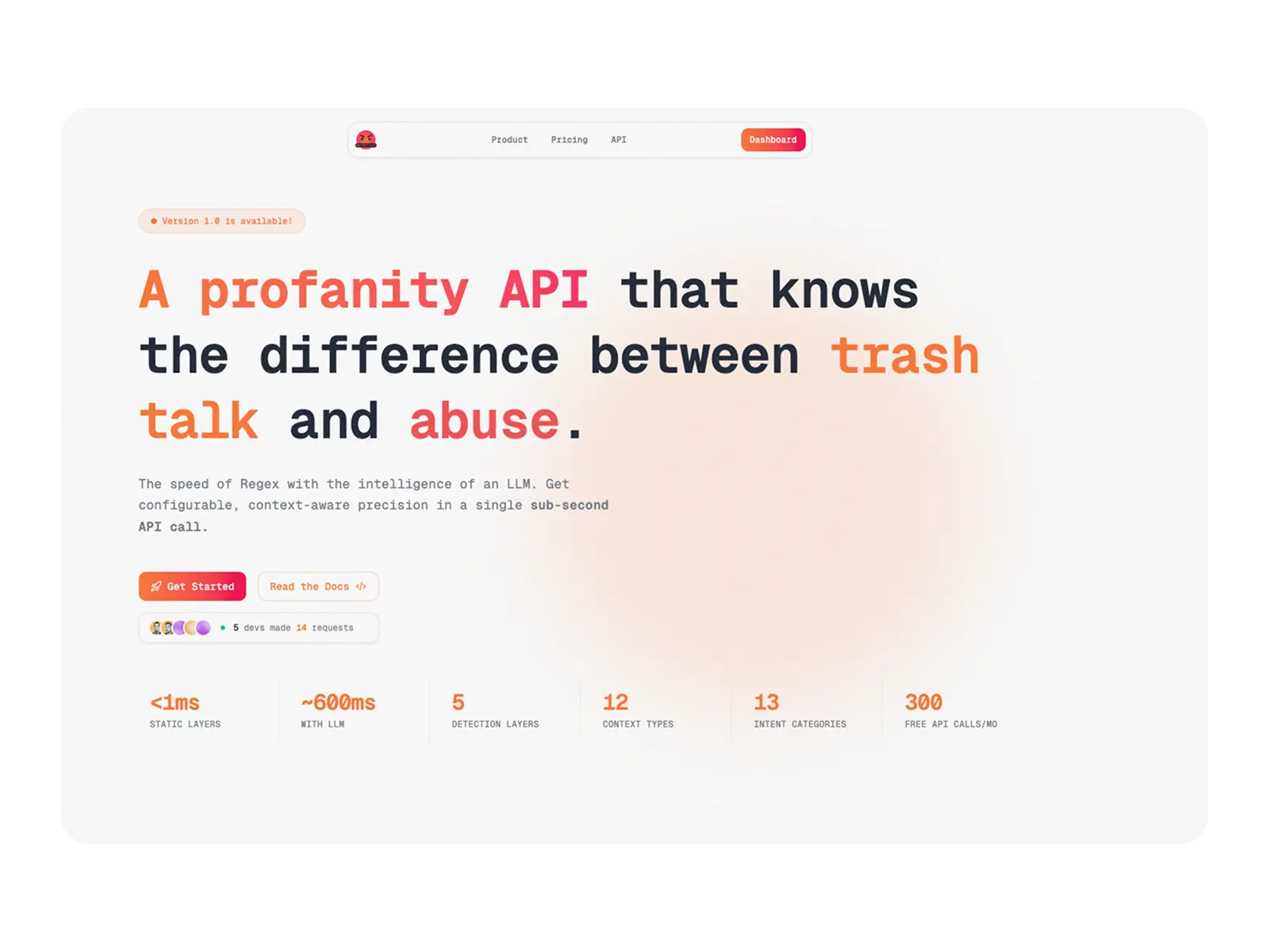 The Profanity API