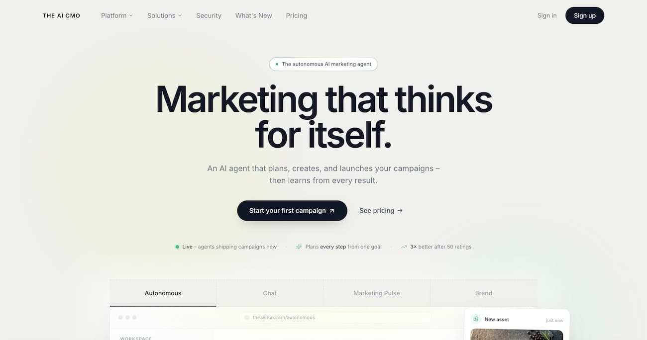 The AI CMO