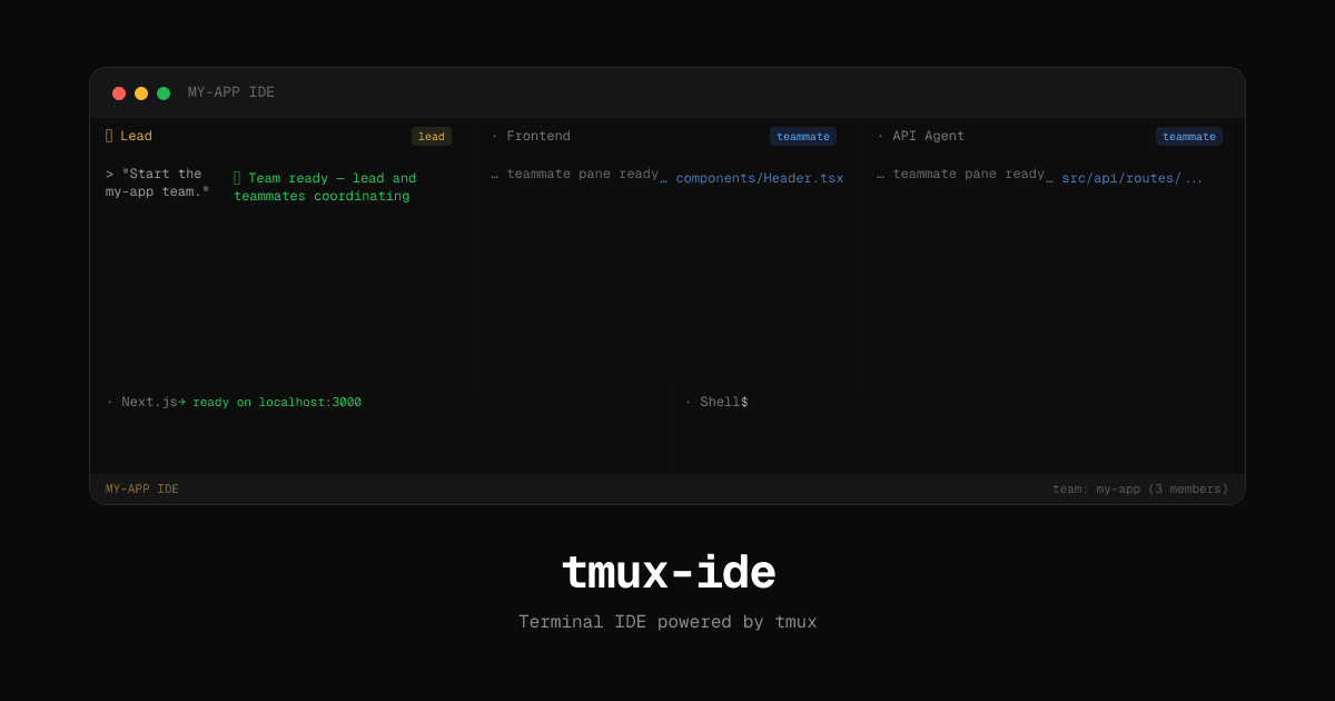 Tmux-IDE