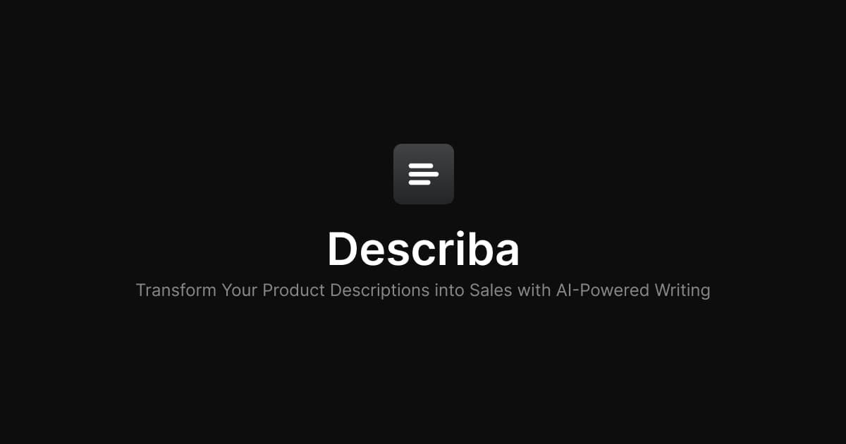 Describa