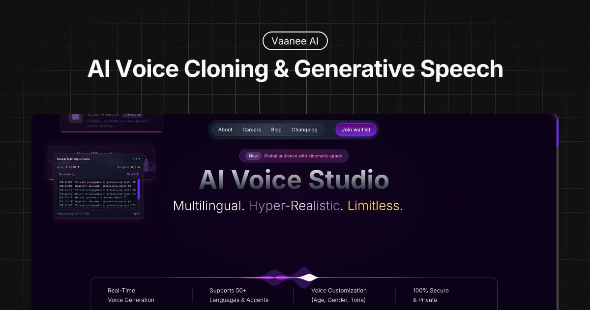Vaanee AI Engine