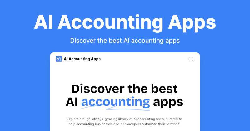 Ai Accounting Apps