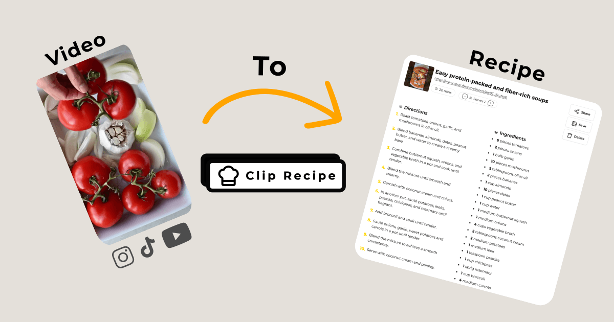 Clip Recipe