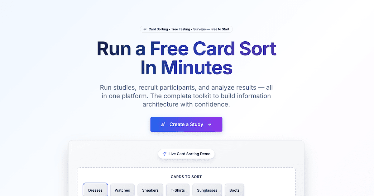 Gamified AI Powered Card Sorting for UX