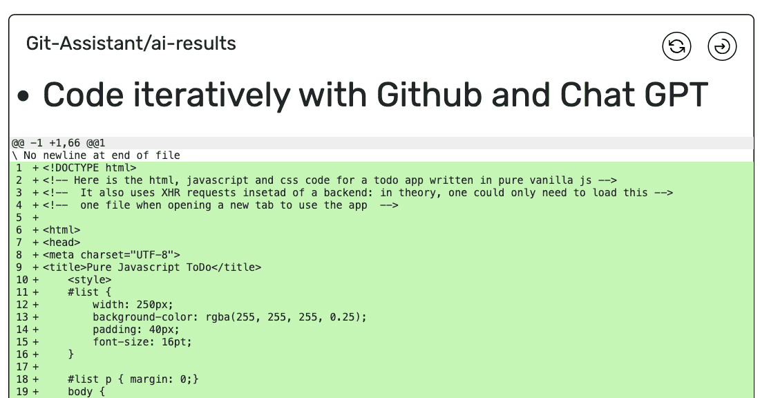 Git Assistant