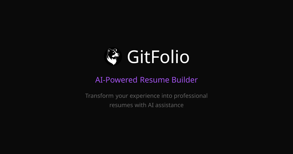 GitFolio