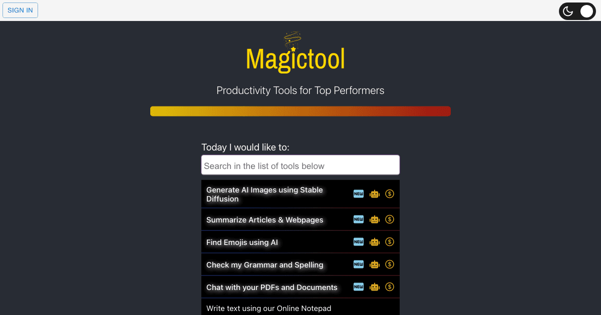 Magictool.AI