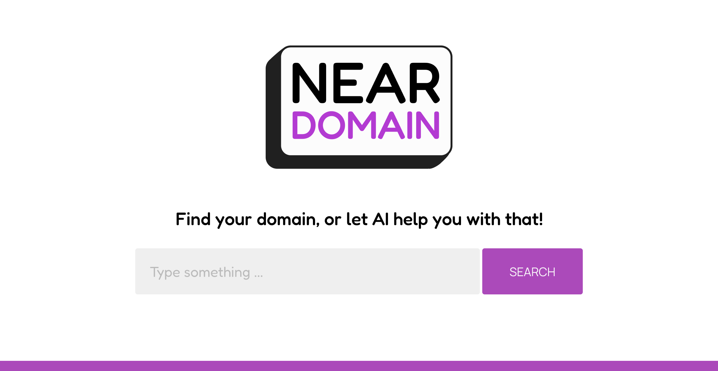 Near Domain