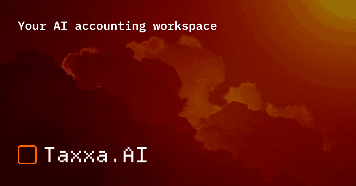 Taxxa.ai