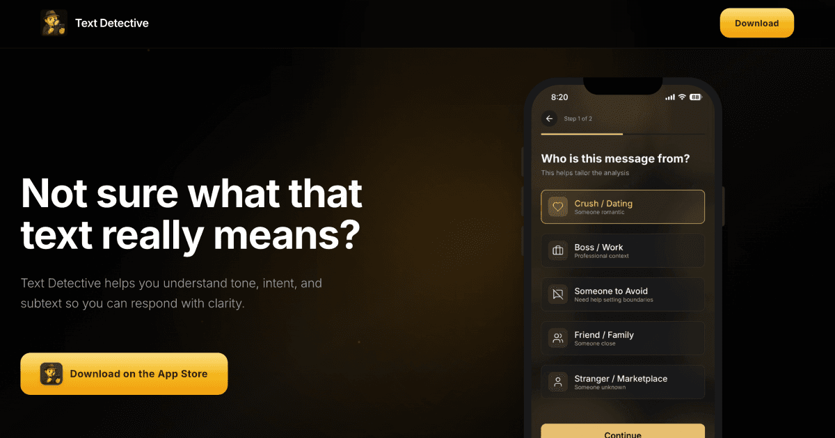 Text Detective – Understand the Message