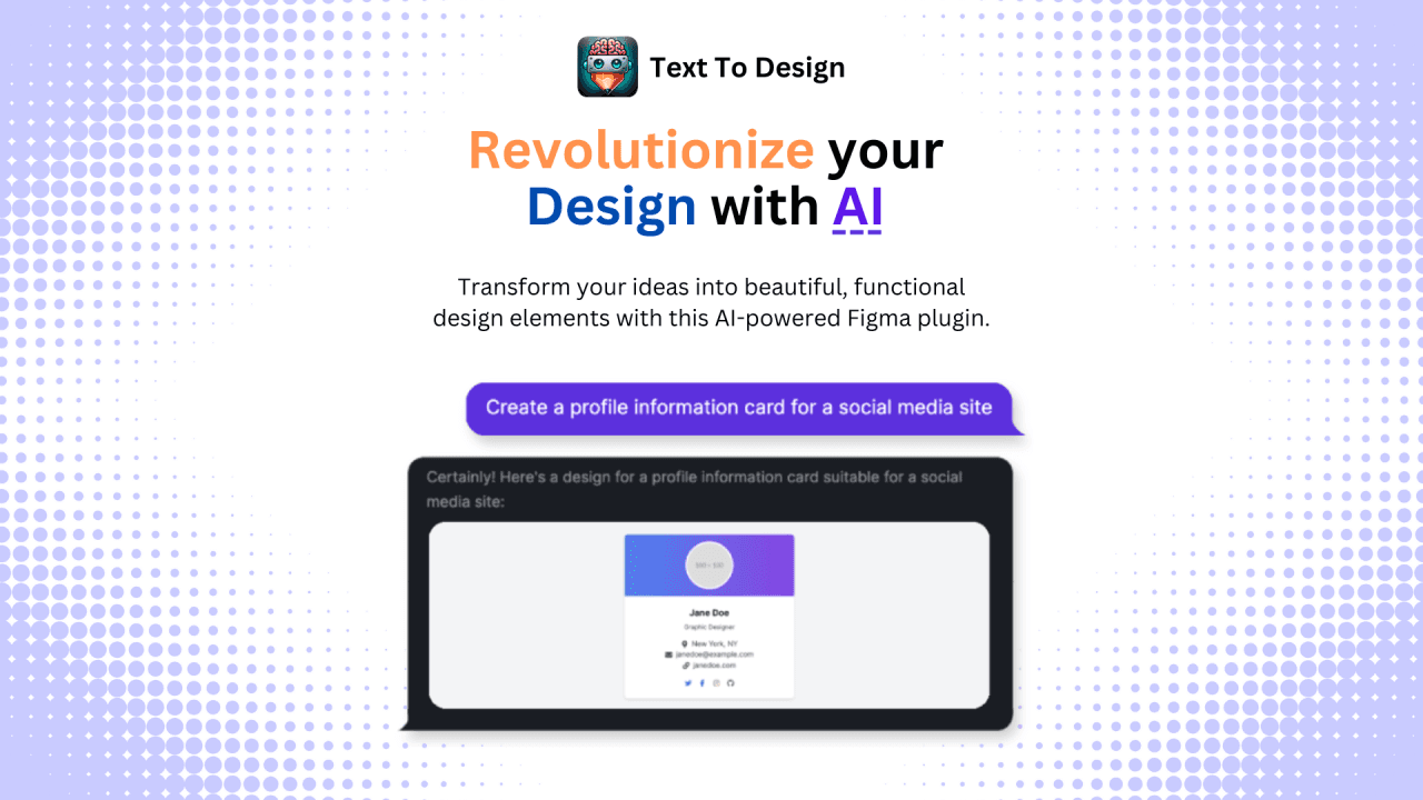 Text to Design